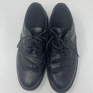 Deer Stags Men's Tribune SUPRO Sock Wingtip Casual Oxford Sz 10W Black
